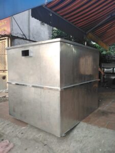 báo giá bể tách mỡ công nghiệp 3 mét khối