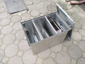 sản phẩm bể tách mỡ inox giá rẻ