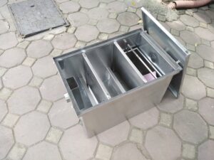 Hình ảnh thực tế bể tách mỡ 50 lít