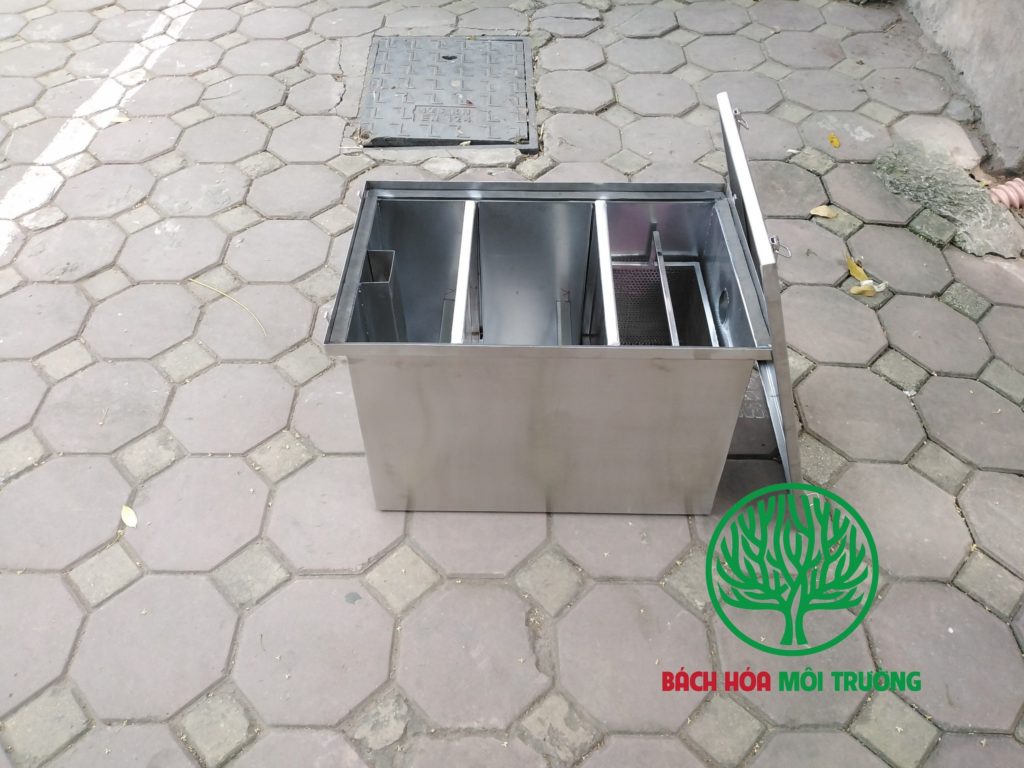 Sản phẩm bấy mỡ 100 lít dùng cho nhà hàng nhỏ