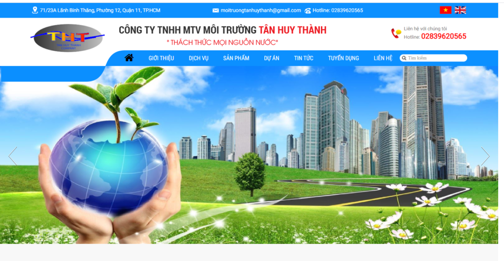 công ty - Tân Huy Thành Xử - lý nước thải công nghiệp