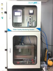 Mẫu thiết bị quan trắc nước thải tự động Smartph được sử dụng phổ biến