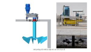 cánh khuấy bề mặt siêu tốc Hà Lan