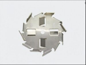 cánh khuấy độ nhớt cao cánh chém 60 độ