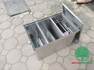 bể tách mỡ quán bánh cuốn