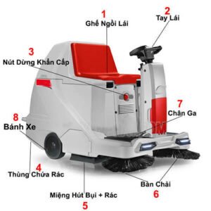 Top 3 xe quét rác nhỏ gọn hiệu quả cùng giá thành