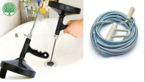 dụng cụ thông tắc chậu rửa bát