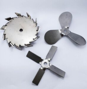 một số loại cánh khuấy dung dịch nhũ tương