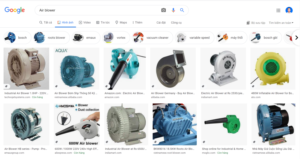 máy thổi khí tiếng anh là gì
