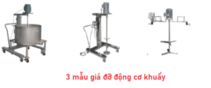 3 giá đỡ động cơ inox