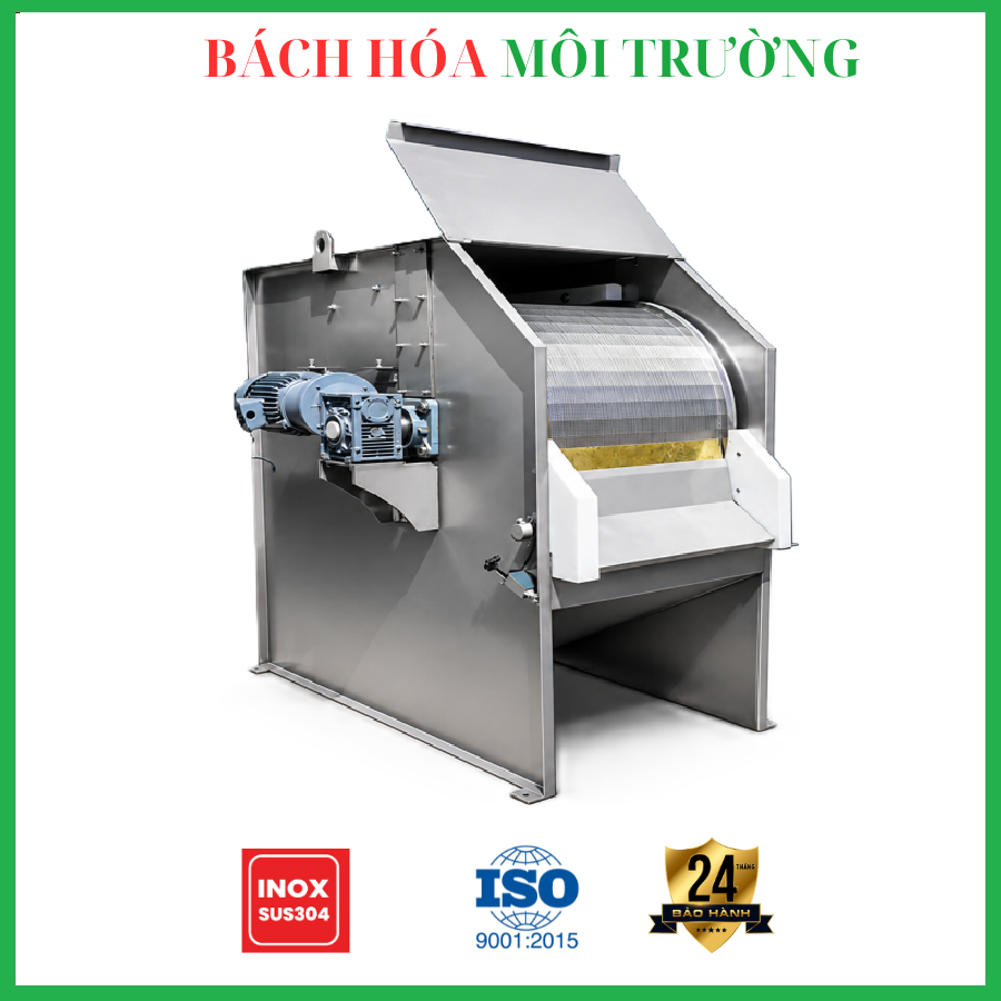 máy tách rác trống quay (4) may tach rac trong quay 4