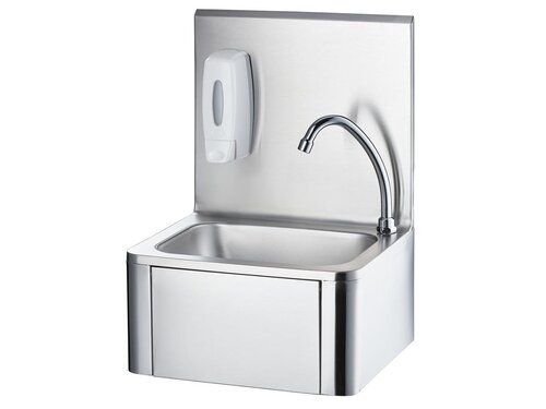 Thiết kế bồn rửa tay treo tường cảm ứng