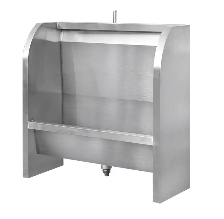 Máng tiểu nam inox được sử dụng rộng rãi