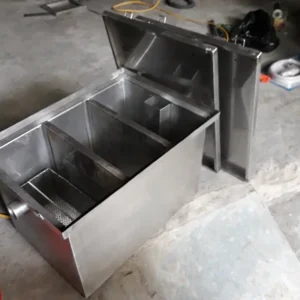 Bể tách mỡ 100 lít - Bách Hóa Môi Trường 2 be tach mo 100l