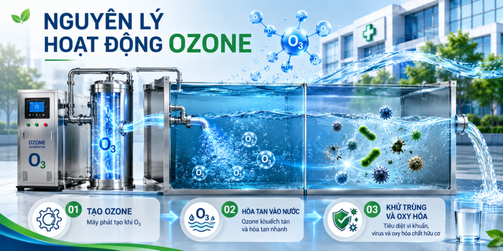 NGUYÊN LÝ HOẠT ĐỘNG OZONE