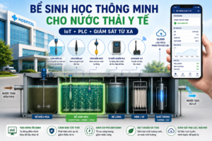 be sinh hoc trong module xu ly nuoc thai y te