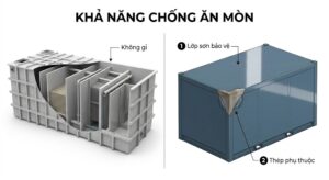 Composite FRP Và Thép Epoxy: Nên Chọn Vật Liệu Nào Cho Module Xử Lý Nước Thải? 1 609eb77c 6c20 4dd9 afb4 f9d4ef72e0e5